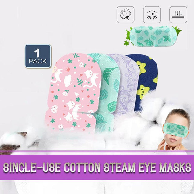 3PCS Steam Warm Eye Pad Mask Relieve Fatigue Over Worked Eyes Comfortable Health - Aimall