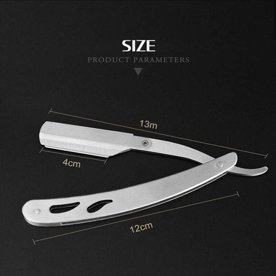 Sharp Barber Salon Straight Cut Throat Shaving Razor Shavette Rasoirs ...