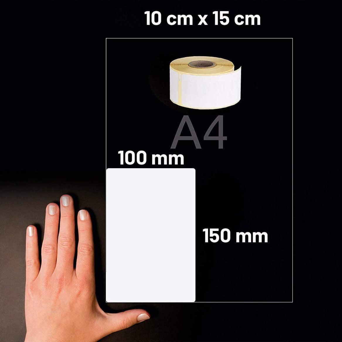 3 Rolls DIRECT THERMAL 4x6 Labels Roll 100x150mm AUSPOST eParcel Label ...