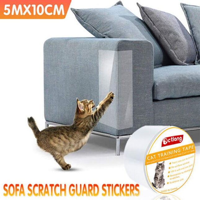 Cat Couch Sofa Scratch Guard Stickers Pet Anti-Scratching Furniture Protector AU - Aimall
