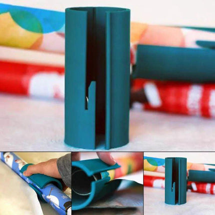 3X Sliding Wrapping Paper Cutter Craft Seconds Wrap Paper Christmas Cut Tool AU - Aimall