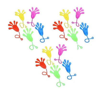 UP25xSticky Hands Stretchy Jelly Kids Toy Party Favour Novelty Gift Stock Filler - Aimall