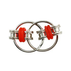 1X Flippy Bike Chain Fidget Toy Stress Relief Sensory Autism Anxiety Stock AU - Aimall