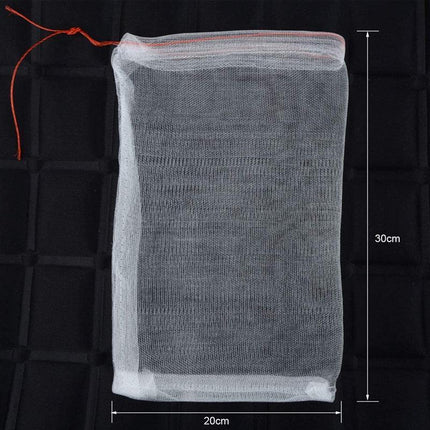 50/100 Fruit Net Bags Agriculture Garden Vegetable Protection Mesh Insect Proof - Aimall