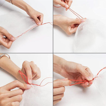 50/100 Fruit Net Bags Agriculture Garden Vegetable Protection Mesh Insect Proof - Aimall