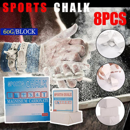 Gym Sport Chalk Lifting Weight Gymnastic Climbing Athletics Anti-slip Carbonate - Aimall