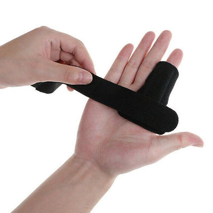 Adjustable Finger Splint Brace Trigger Finger Support Fracture Fix Pain ReliefAU - Aimall