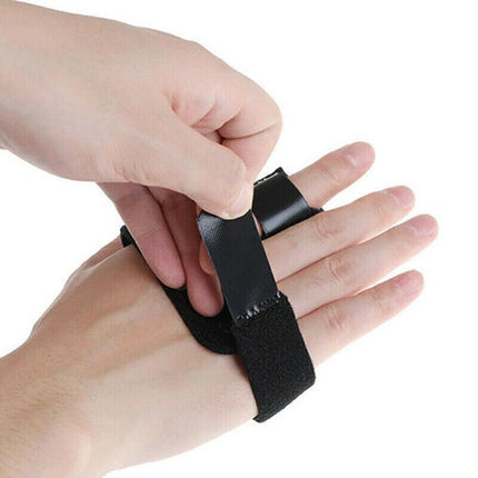 Adjustable Finger Splint Brace Trigger Finger Support Fracture Fix Pain ReliefAU - Aimall