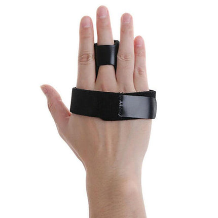 Adjustable Finger Splint Brace Trigger Finger Support Fracture Fix Pain ReliefAU - Aimall