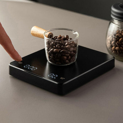 Electronic Digital Coffee Scale With Timer Precision High Display 3Kg/0.1g AU - Aimall