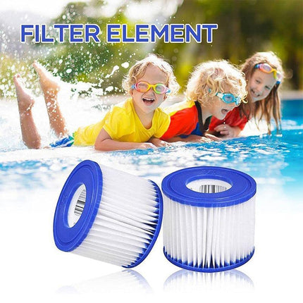 6PCS Lay Z Spa Filter Cartridge Size VI 58323 Bestway Replacement Cartridge - Aimall