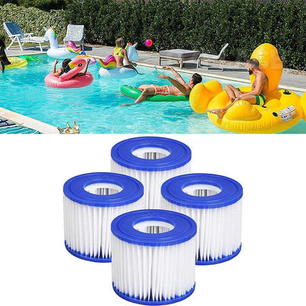 6PCS Lay Z Spa Filter Cartridge Size VI 58323 Bestway Replacement Cartridge - Aimall