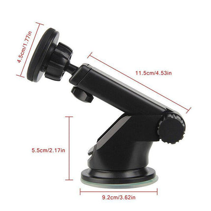 360° Magnetic Car Phone Telescopic Holder Mount Dashboard Windshield GPS Stand - Aimall