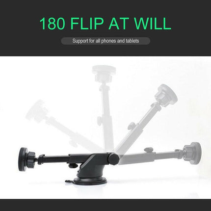 360° Magnetic Car Phone Telescopic Holder Mount Dashboard Windshield GPS Stand - Aimall