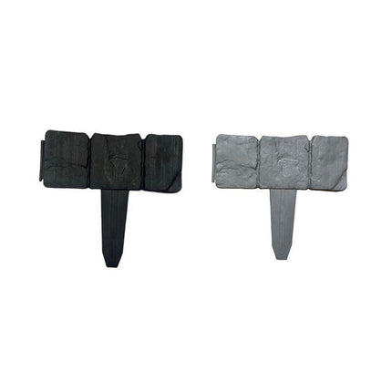 20pcs Plastic Garden Edging Lawn Yard Plant Flower Grass Fence Border Outdoor AU - Aimall