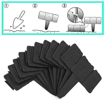 20pcs Plastic Garden Edging Lawn Yard Plant Flower Grass Fence Border Outdoor AU - Aimall