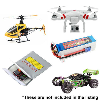 LIPO BAG Safe CHARGING RC Battery Guard SAFETY Fireproof Satchel NiMH Li-Po AU - Aimall