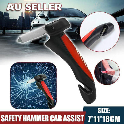Car Door Handle Disability Elderly Standing Aid Cane Glass Breaker Flashlight AU - Aimall
