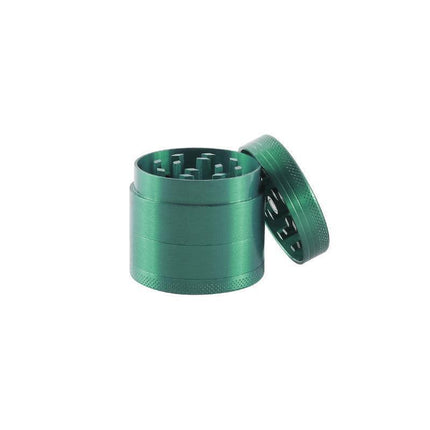 4-Layers Metal Zinc Alloy Herb Tobacco Grinder Smoke Crusher Spice Hand Muller - Aimall