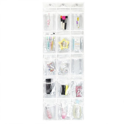 15 Pockets Waterproof Hanging Over the Door Organizer For Accessories Storage AU - Aimall