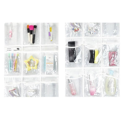 15 Pockets Waterproof Hanging Over the Door Organizer For Accessories Storage AU - Aimall