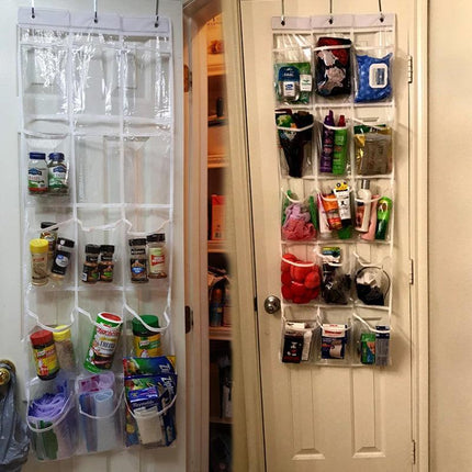 15 Pockets Waterproof Hanging Over the Door Organizer For Accessories Storage AU - Aimall