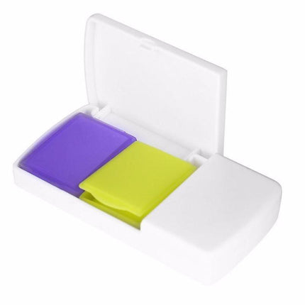 Pill Cutter Box Grinder Medicine Box Tablet Crusher Pill Splitter Storage Case - Aimall