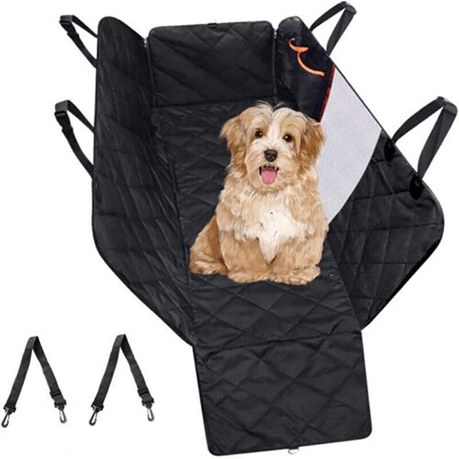 Premium Pet Car Cover Waterproof Cat Dog Back Seat Hammock NonSlip Protector Mat - Aimall