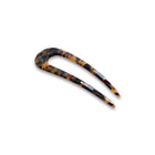 2PCS U-Shape Hair Clips Stick Tortoise Shell Hairstyle Hair Pin Hair Accessories - Aimall