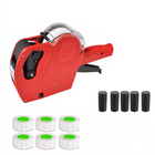 Tag Gun Labeller Kit with 6 Rolls Labels and 5 Inks Roller - Aimall