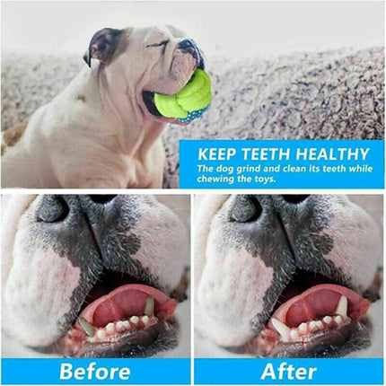 7Pcs Dog Rope Chew Toys Kit Tough Strong Knot Ball Pet Puppy Cotton Teething Toy - Aimall