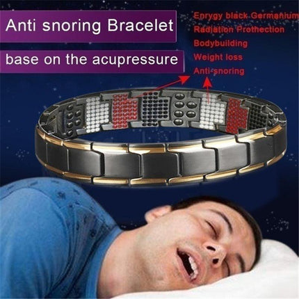Mens Double Strong Magnetic Therapy Bracelet Arthritis Pain Relief Jewelry AU - Aimall