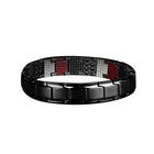Mens Double Strong Magnetic Therapy Bracelet Arthritis Pain Relief Jewelry AU - Aimall