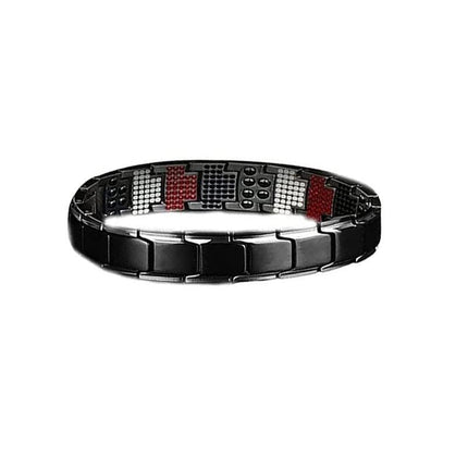 Mens Double Strong Magnetic Therapy Bracelet Arthritis Pain Relief Jewelry AU - Aimall