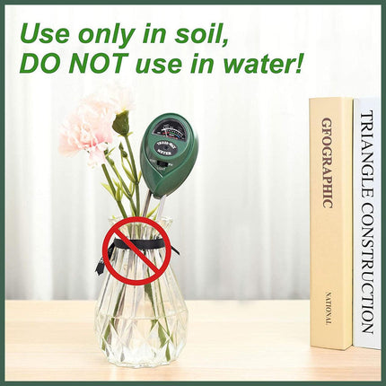 3 in 1 Soil PH Tester Water Moisture Test Meter Kit For Garden Plant Testing AU - Aimall