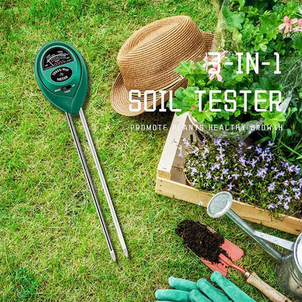 3 in 1 Soil PH Tester Water Moisture Test Meter Kit For Garden Plant Testing AU - Aimall