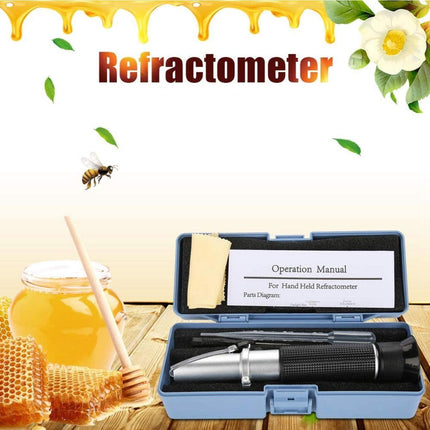 58-90% Honey Refractometer Calibration Refractometer Honey Moisture Meter AU - Aimall