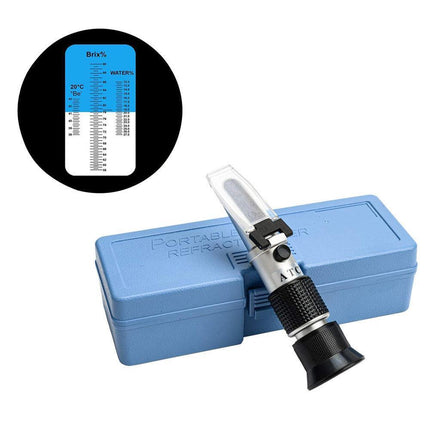 58-90% Honey Refractometer Calibration Refractometer Honey Moisture Meter AU - Aimall