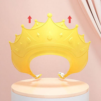 Adjustable Kids Baby Shower Cap Children Shampoo Bath Wash Hair Shield Visor Hat - Aimall