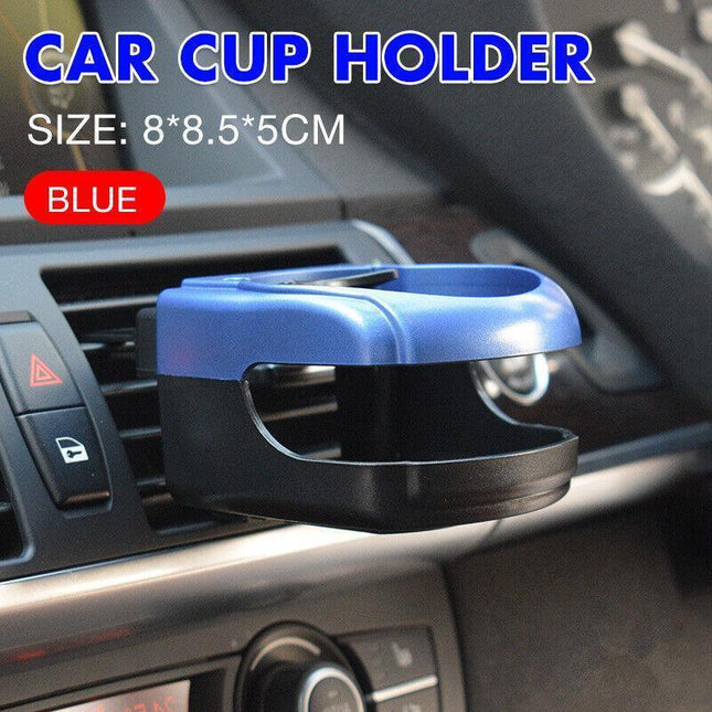 Drinking Car Tray Cup Holder Mount Bracket Can Silve Coffee Auto Air Vent Bottle Blue - Aimall