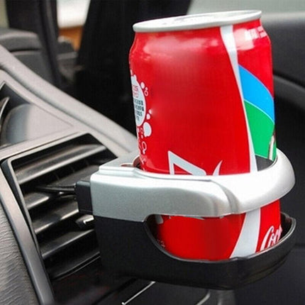 Drinking Car Tray Cup Holder Mount Bracket Can Silve Coffee Auto Air Vent Bottle Blue - Aimall
