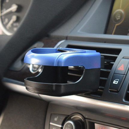 Drinking Car Tray Cup Holder Mount Bracket Can Silve Coffee Auto Air Vent Bottle Blue - Aimall