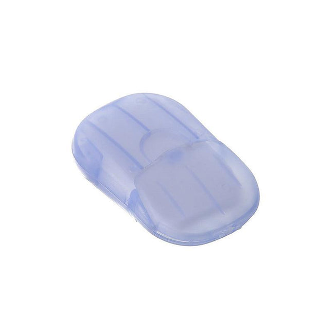 100PCS Portable Washing Slice Sheets Hand Bath Travel Scented Foaming Paper Soap - Aimall