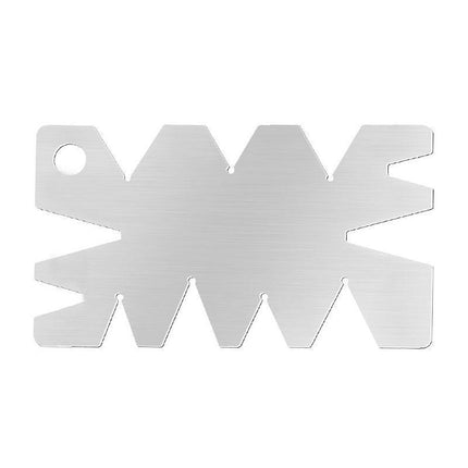 2PCS 8 Angle Centre Thread Screw Cut Welding Gauge Metric Whitworth Pitch 55 60 - Aimall