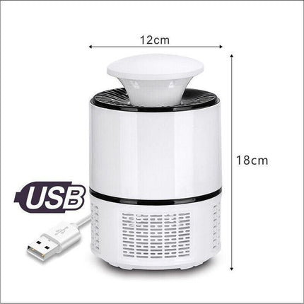 USB Mosquito Insect Killer Electric Lamp LED Light Fly Bug Zapper Trap Catcher - Aimall