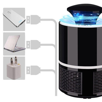 USB Mosquito Insect Killer Electric Lamp LED Light Fly Bug Zapper Trap Catcher - Aimall