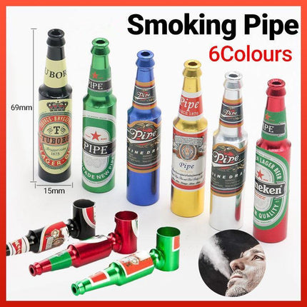 Metal fashion Tobacco pipe 10 CM Cone Brass Washable AU Stock - Aimall