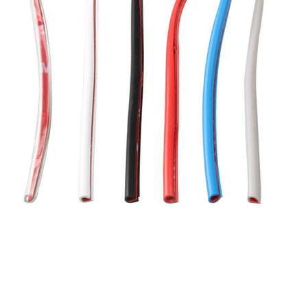 5M Car Door Edge Protector Strip Anti-Scratch Protection Rubber Trim Seal AU - Aimall