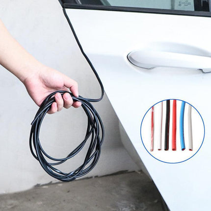 5M Car Door Edge Protector Strip Anti-Scratch Protection Rubber Trim Seal AU - Aimall