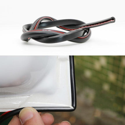 5M Car Door Edge Protector Strip Anti-Scratch Protection Rubber Trim Seal AU - Aimall